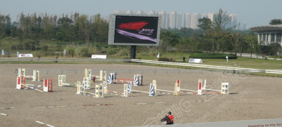中国现代五项赛事中心场地环境基础图库